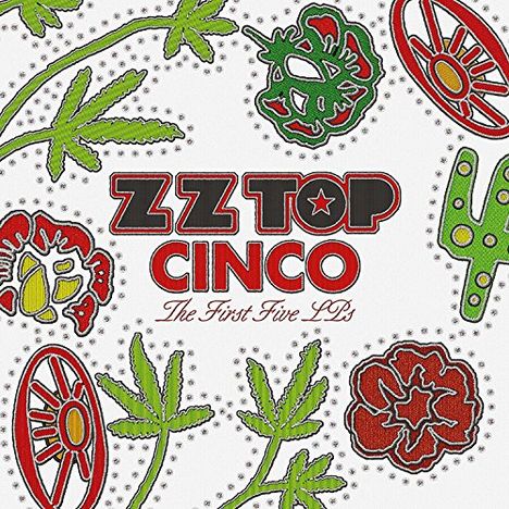 ZZ Top: Cinco - The First Five LPs (180g), 5 LPs