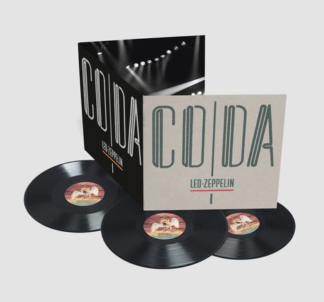 Led Zeppelin: Coda (2015 Reissue) (remastered) (180g) (Deluxe Edition), 3 LPs