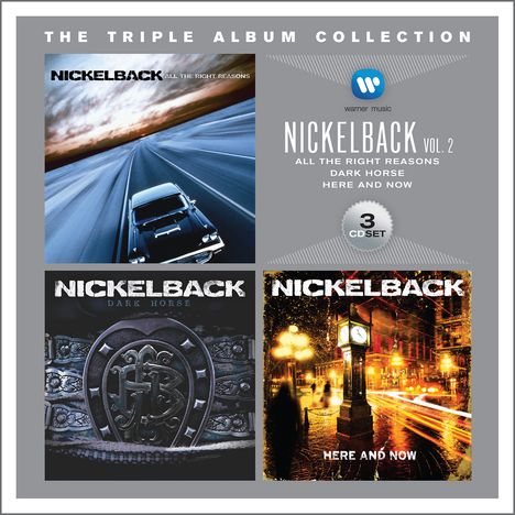 Nickelback: The Triple Album Collection Vol.2, 3 CDs