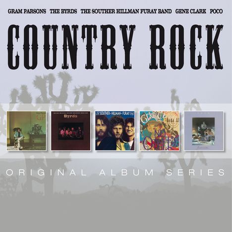 Country Rock: Original Album Series, 5 CDs