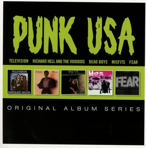 Punk USA: Original Album Series, 5 CDs