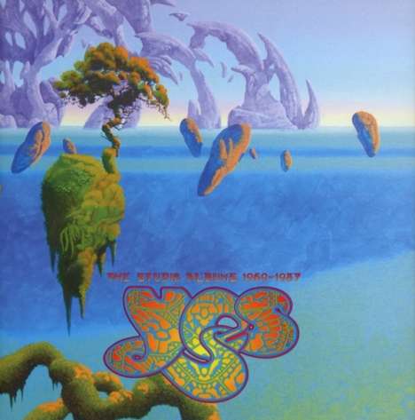 Yes: The Studio Albums 1969 - 1987, 13 CDs