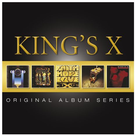 King's X: Original Album Series, 5 CDs