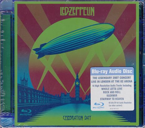 Led Zeppelin: Celebration Day: Live 2007, Blu-ray Audio