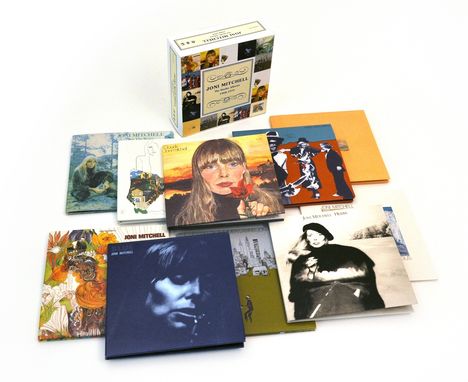 Joni Mitchell (geb. 1943): The Studio Albums 1968 - 1979 (Limited Edition), 10 CDs