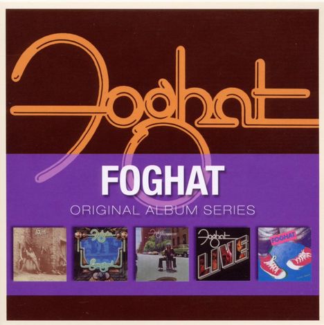 Foghat: Original Album Series, 5 CDs