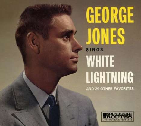 George Jones (1931-2013): White Lightning (Expanded-Edition), CD