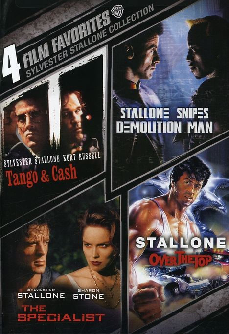 Sylvester Stallone: 4 Film Favorites, DVD