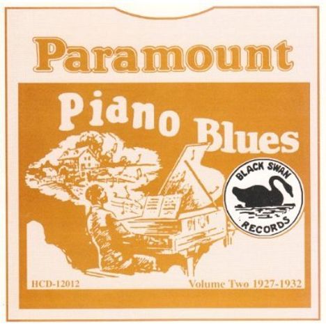 Paramount Piano Blues Vol. 2 (1927-1932), CD