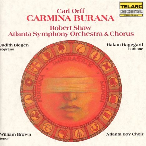 Carl Orff (1895-1982): Carmina Burana, CD