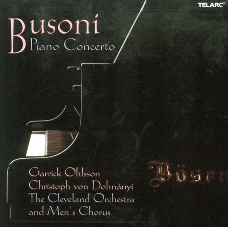 Ferruccio Busoni (1866-1924): Klavierkonzert op.39, CD