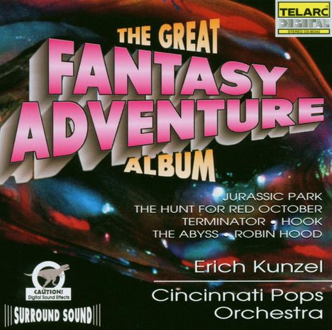 Filmmusik: The Great Fantasy Adventure Album, CD