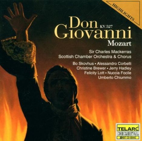 Wolfgang Amadeus Mozart (1756-1791): Don Giovanni (Ausz.), CD