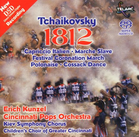 Peter Iljitsch Tschaikowsky (1840-1893): 1812 Ouvertüre op.49, Super Audio CD