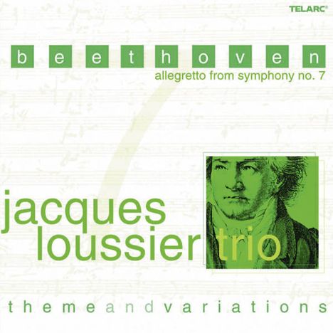 Jacques Loussier (1934-2019): Beethoven: Allegretto From Symphony No. 7, CD