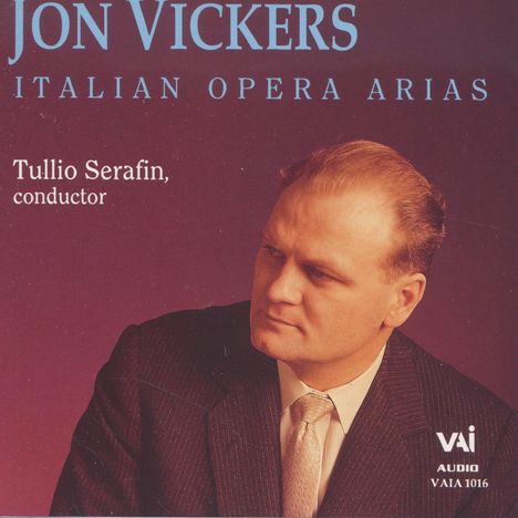 Jon Vickers - Italian Opera Arias, CD