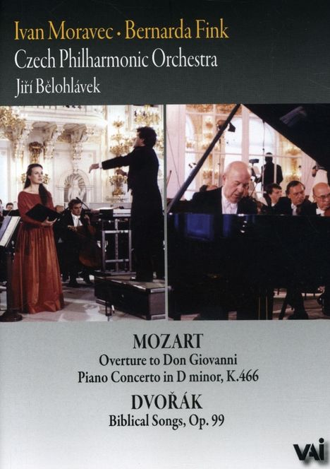 Wolfgang Amadeus Mozart (1756-1791): Klavierkonzert Nr.20 d-moll KV 466, DVD