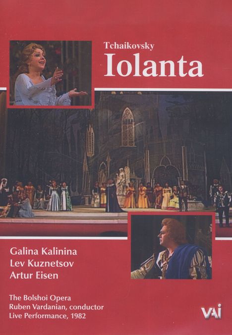 Peter Iljitsch Tschaikowsky (1840-1893): Iolanta, DVD