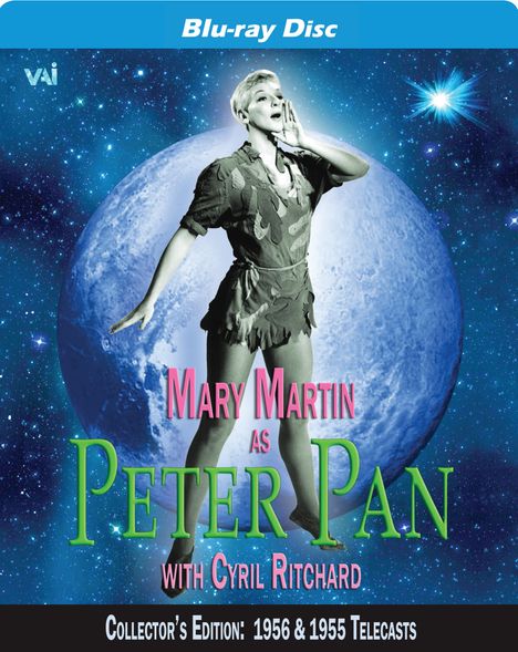 Peter Pan Collector's Edition 1955-56 Telecasts, Blu-ray Disc