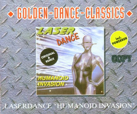 Laserdance: Humanoid Invasion, Maxi-CD