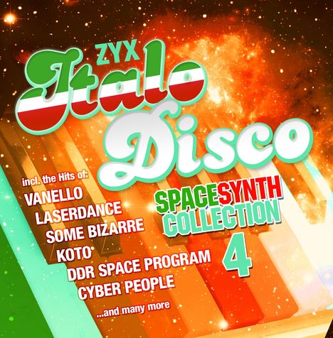 Italo Disco Spacesynth Collection 4, 2 CDs