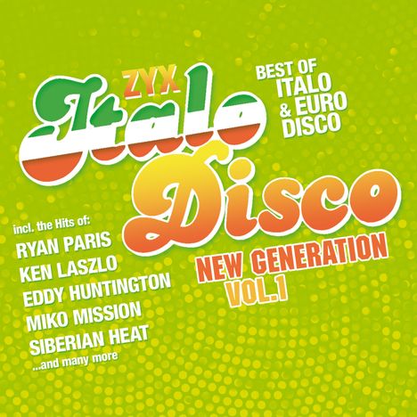 ZYX Italo Disco: New Generation Vol. 1, 2 CDs