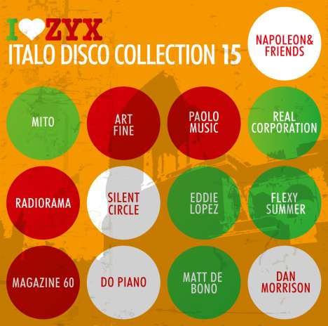 Italo Disco Collection 15, 3 CDs