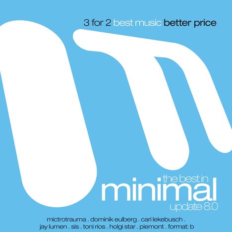 The Best In Minimal Update 8.0, 3 CDs