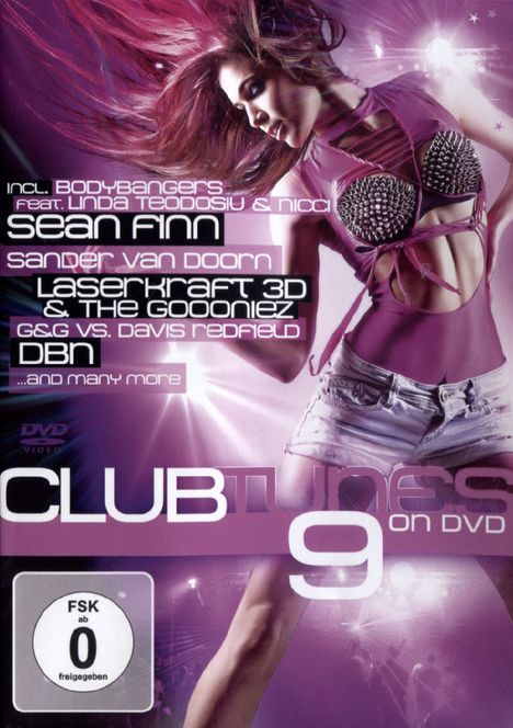 Clubtunes On DVD 9, DVD