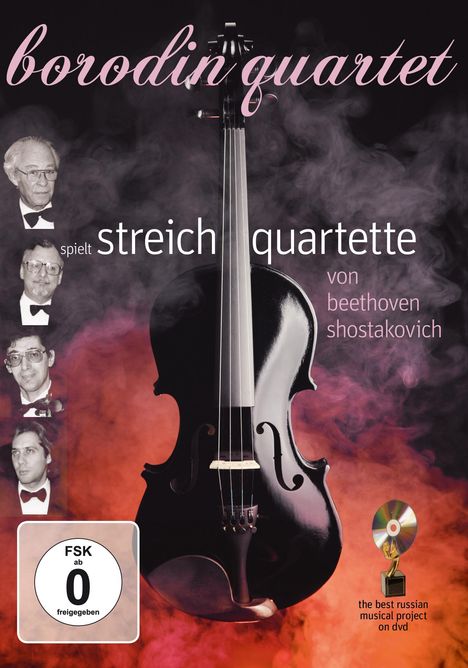 Ludwig van Beethoven (1770-1827): Beethoven-Shostakovich: Streichquartette, 2 DVDs