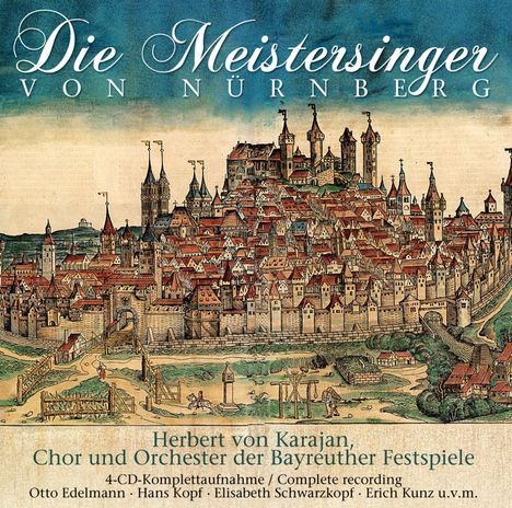 Richard Wagner (1813-1883): Die Meistersinger von Nürnberg, 4 CDs