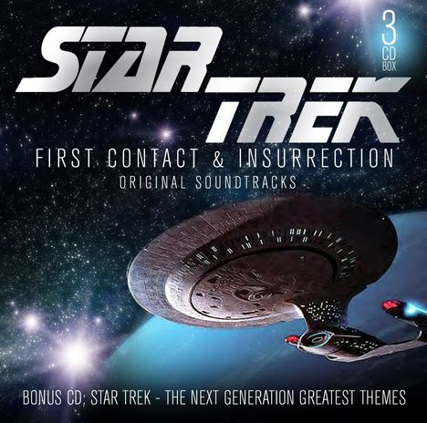 Filmmusik: Star Trek: First Contact &amp; Insurrection: Original Soundtracks, 3 CDs