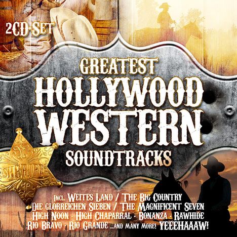 Greatest Hollywood Western Soundtracks, 2 CDs