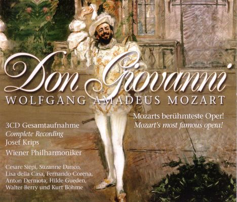 Wolfgang Amadeus Mozart (1756-1791): Don Giovanni, 3 CDs