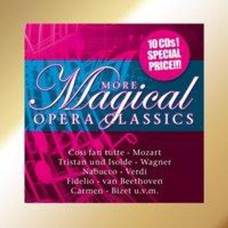 More Magical Opera Classics, 10 CDs