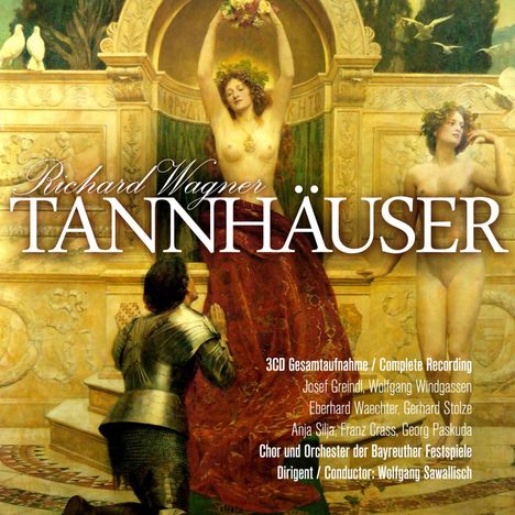 Richard Wagner (1813-1883): Tannhäuser (GA), 3 CDs