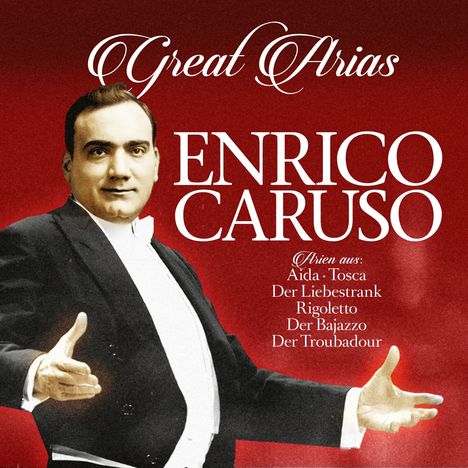 Enrico Caruso - Great Arias, LP