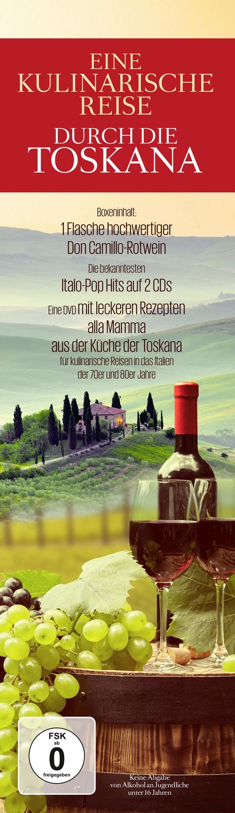 Special Interest: Eine kulinarische Reise durch die Toskana, 2 CDs und 1 DVD