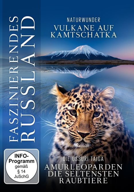 Faszinierendes Russland: Amurleoparden &amp; Kamtschatka, 2 DVDs