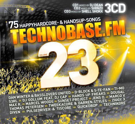 TechnoBase.FM Vol.23, 3 CDs