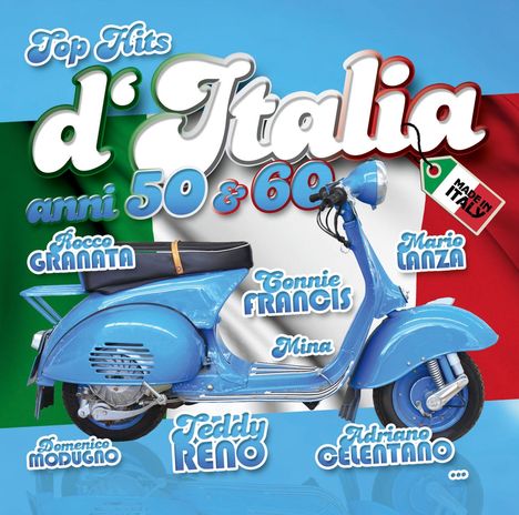 Top Hits D' Italia Anni 50 &amp; 60, LP