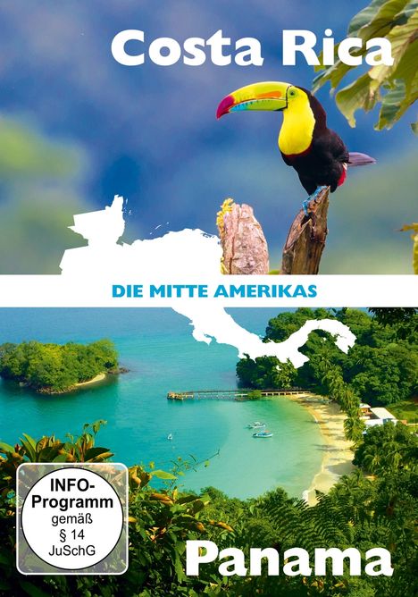Die Mitte Amerikas: Costa Rica / Panama, 2 DVDs