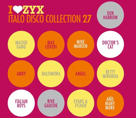 Italo Disco Collection 27, 3 CDs