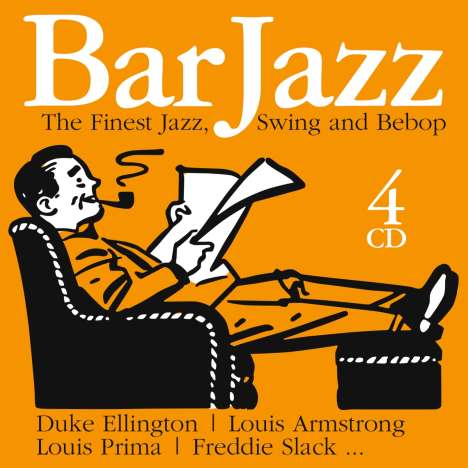 Bar Jazz: The Finest Jazz, Swing And Bebop, 4 CDs