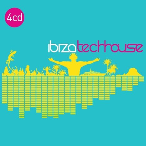 Ibiza Tech-House, 4 CDs