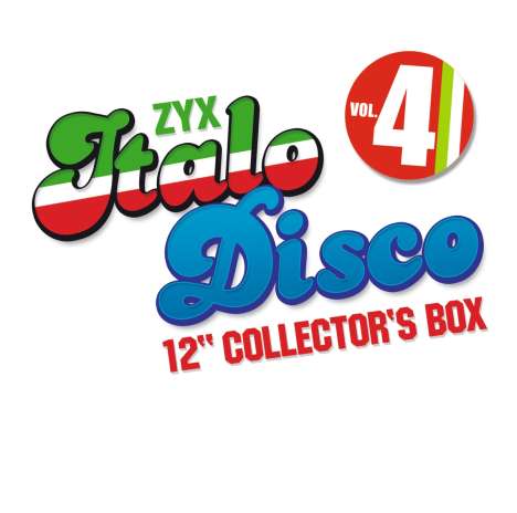 Italo Disco 12" Collector's Box Vol.4, 10 Maxi-CDs