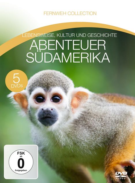 Abenteuer Südamerika (Fernweh Collection), 5 DVDs