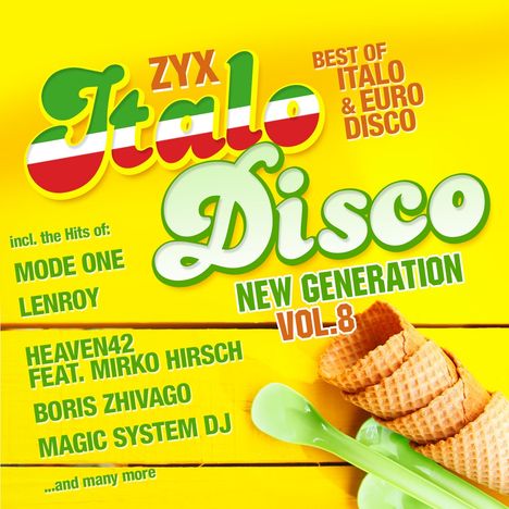ZYX Italo Disco: New Generation Vol. 8, 2 CDs