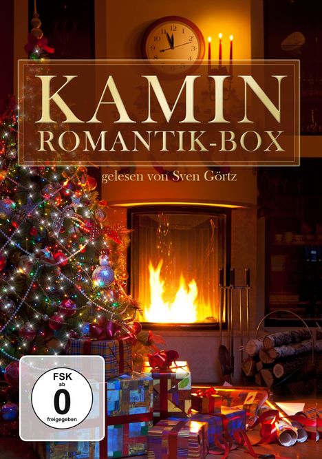 Kamin-Romantik-Box, 4 DVDs