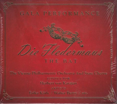 Johann Strauss II (1825-1899): Die Fledermaus, 3 CDs